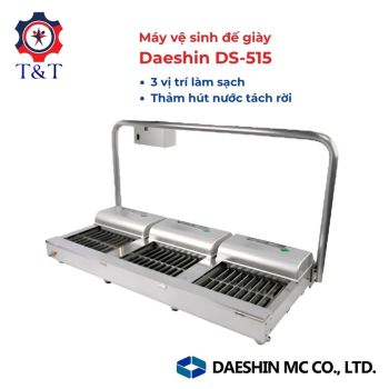 Máy vệ sinh đế giày tự động Daeshin DS-515 